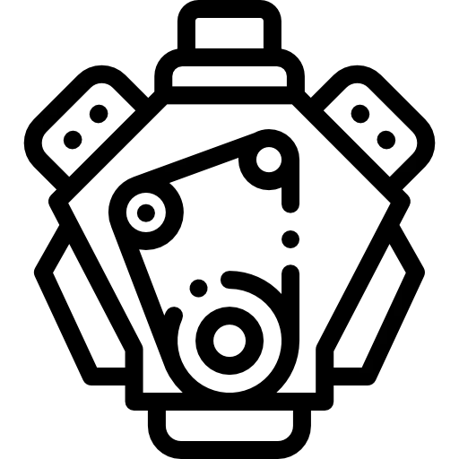 V engine icon