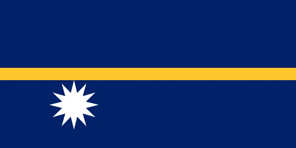 Flag of Nauru