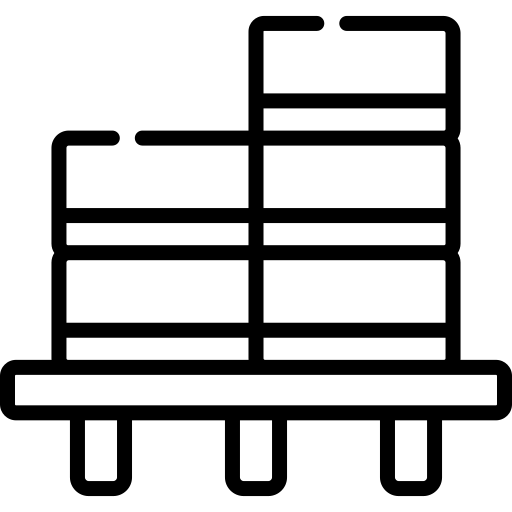 Pallet rack icon