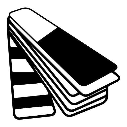 Colour swatches icon