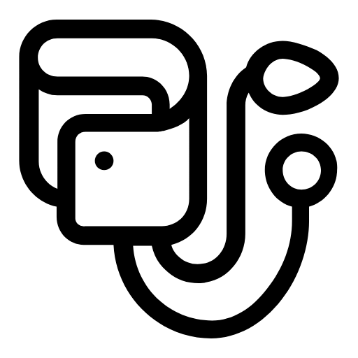 Blood pressure monitor icon