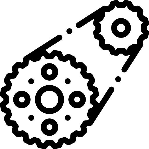 Drive chain icon
