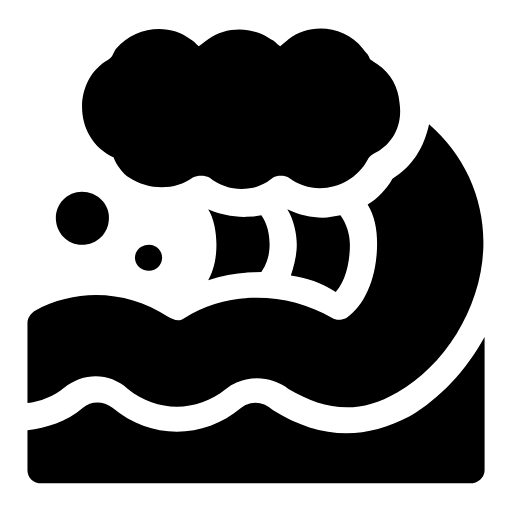 Ocean wave icon
