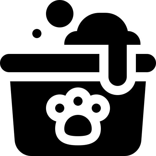 Pet bath icon