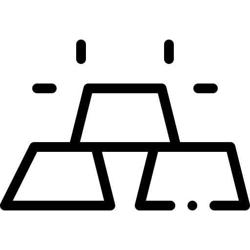 Gold bars icon