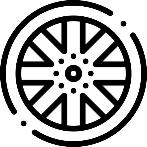 Alloy wheel icon