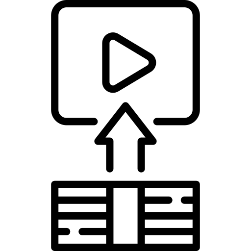 Video monetisation icon