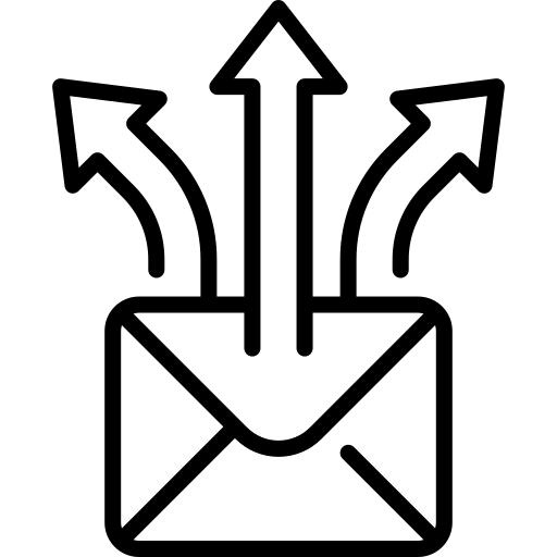 Email distribution icon