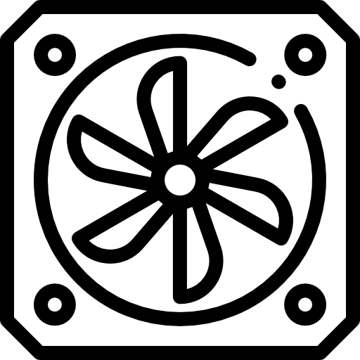 Radiator fan icon