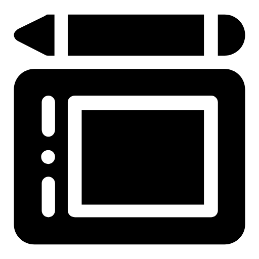 Graphics tablet icon