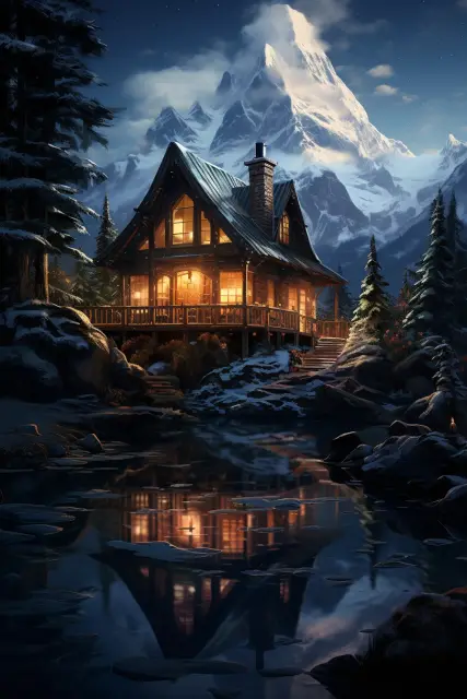 Cosy mountain cabin