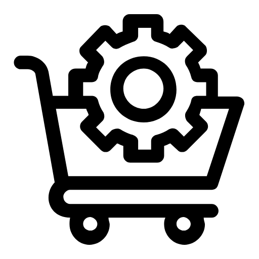 E-commerce settings icon