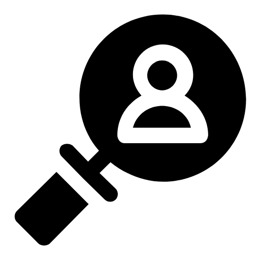 Recruitment search icon