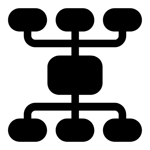 Organisation chart icon