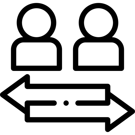 Contact exchange icon