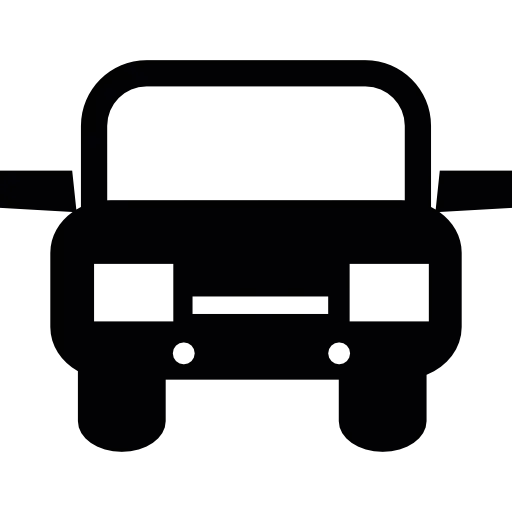 Off-road car icon