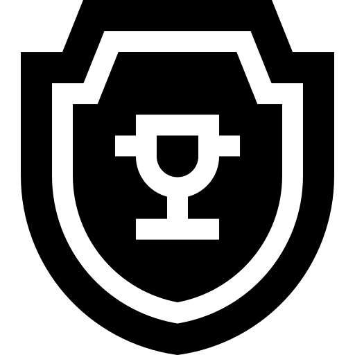 Award shield icon