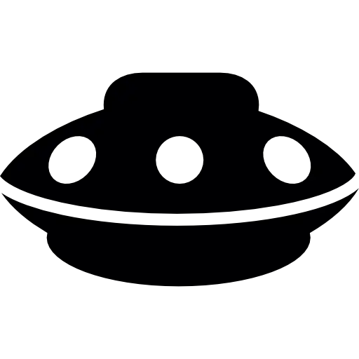 Flying saucer icon