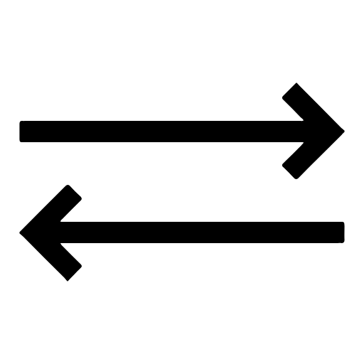 Exchange arrows icon