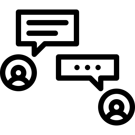 Customer chat icon