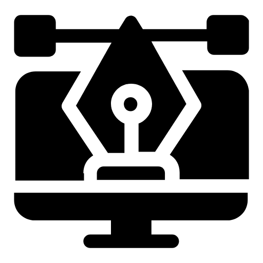 Digital design icon