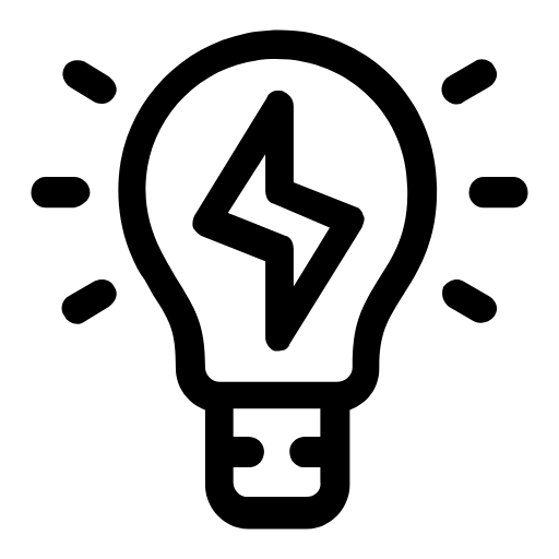 Bright idea icon