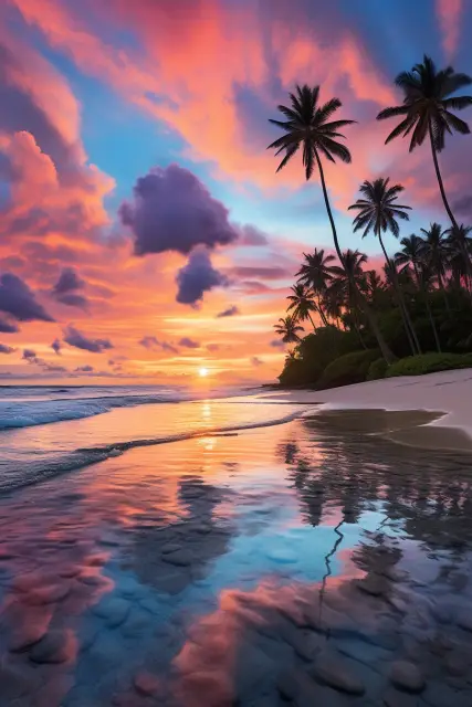 Beach at dawn